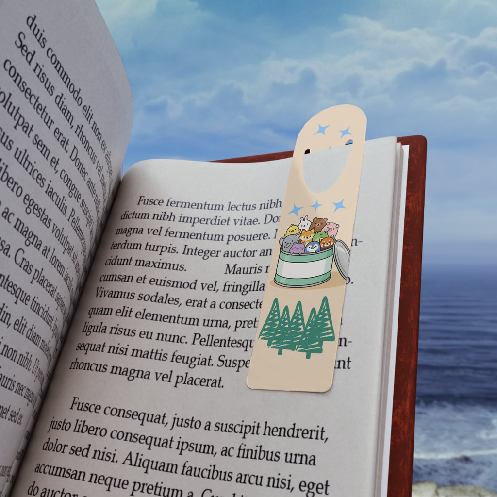 Animals in a Bunch - Metal Bookmark