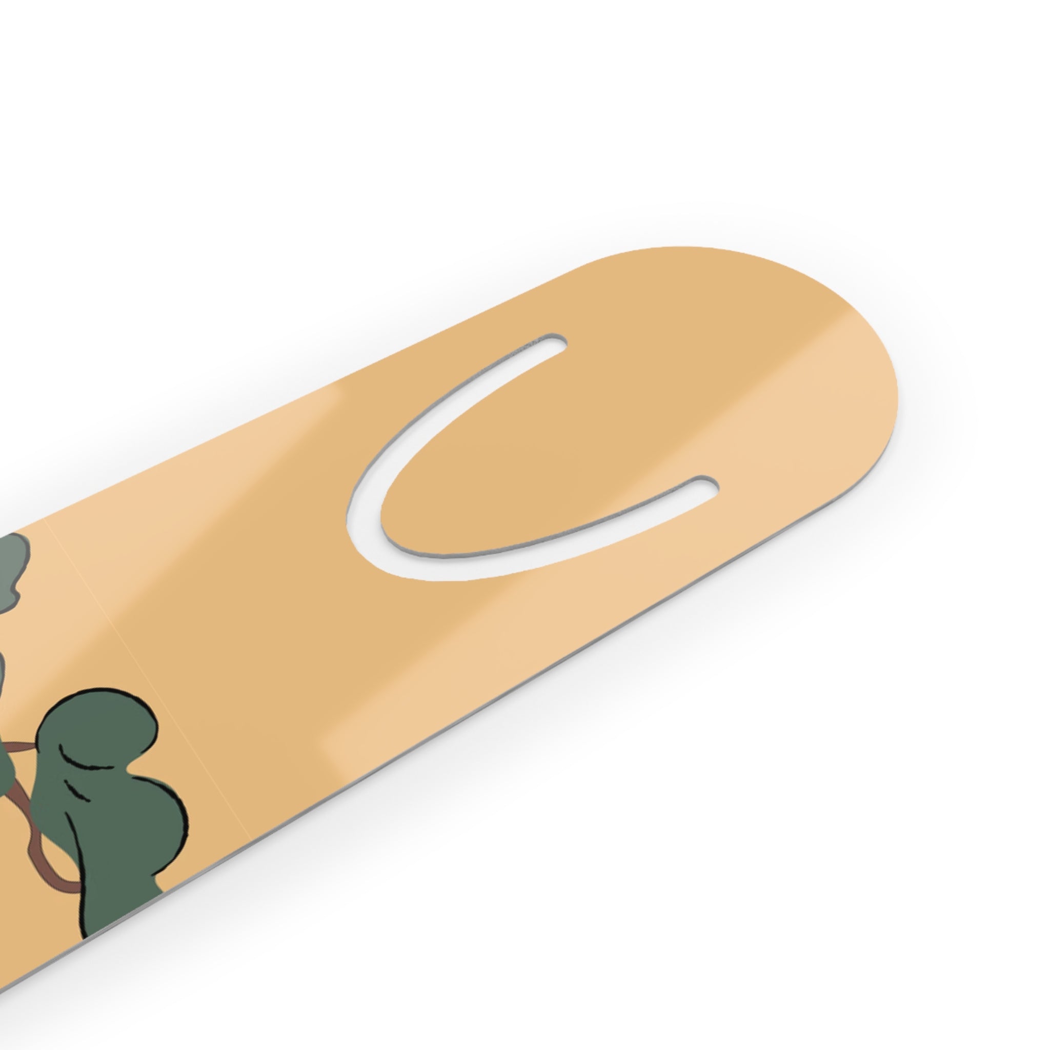 Cat and the Moon — Metal Bookmark