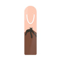 Long Cat on the Floor – Metal Bookmark